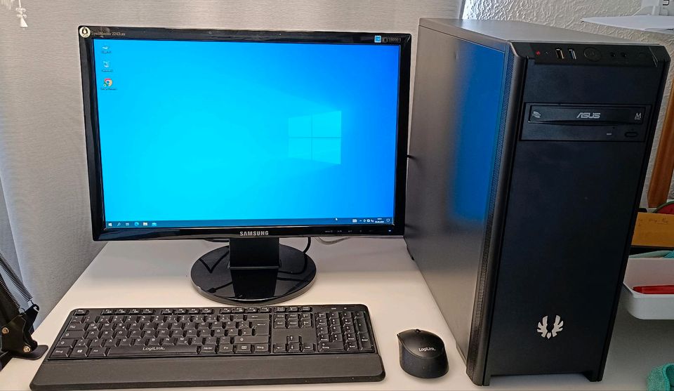 PC + Bildschirm + Tastatur+Maus in Nürnberg (Mittelfr)