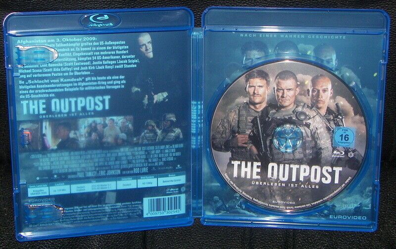 Film The Outpost–Überleben ist alles* Blu-ray* Kriegsfilm* Action in Schotten