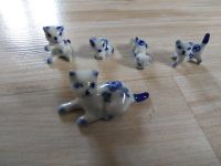 Vintage kleine Porzellan/Keramik Katzen, 5 Stück, 5 cm lang Bayern - Fürth Vorschau