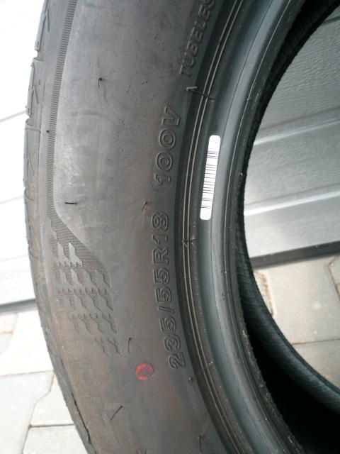 4 x Sommerreifen 235/55R18 86U Bridgestone ohne Felgen in Hamburg