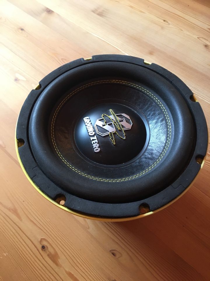 Ground zero GZHW 10xspl-d1 Subwoofer in Freising