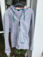 Bench Sweatshirt Jacke grau meliert, bunte Kaputze, Gr. S bzw. 36 Bayern - Würzburg Vorschau