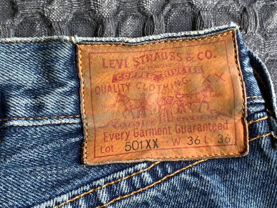 Vintage Made in USA Levis 36 36 WPL 423 Jeans selvedge Big E XX in München