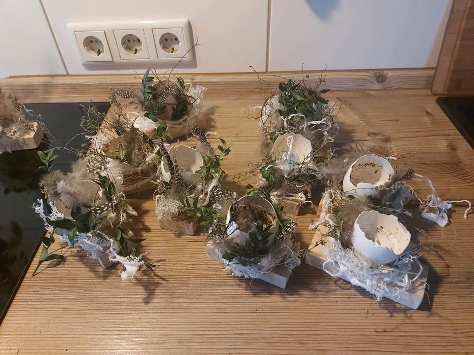 Hochzeit , Eier,  Blumendeko, Natur- Deko Basteln Hobby in Bannewitz