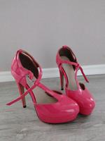 Even&Odd Retro High Heels Flamingopink Baden-Württemberg - Heilbronn Vorschau