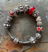 Pandora Kette Armkette Charms Schmuck Silber wie NEU. Baden-Württemberg - Waghäusel Vorschau