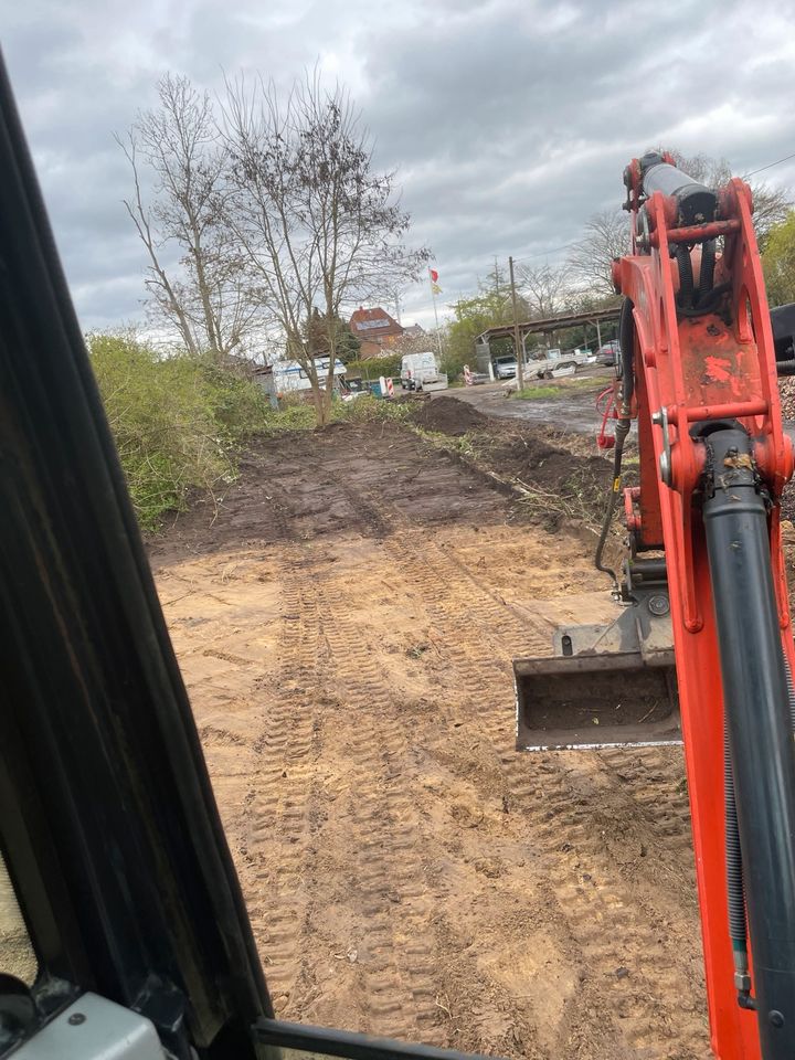 Minibagger Verleih/ Vermietung/ Erdbau in Sierksrade