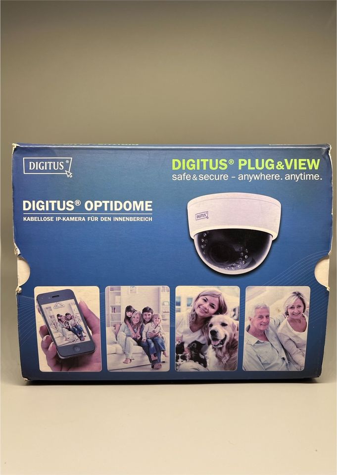 ❤️DIGITUS PLUG&VIEW OPTIDOME Full-HD IP-Kamera Innenbereich❤️ in Frankfurt am Main