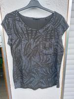 Opus ärmelloses T-Shirt Sommertop Shirt Bluse 38 Grau Blau Weiß Baden-Württemberg - Mötzingen Vorschau