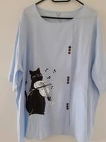 T - Shirt mit Katzendruck Baden-Württemberg - Brackenheim Vorschau