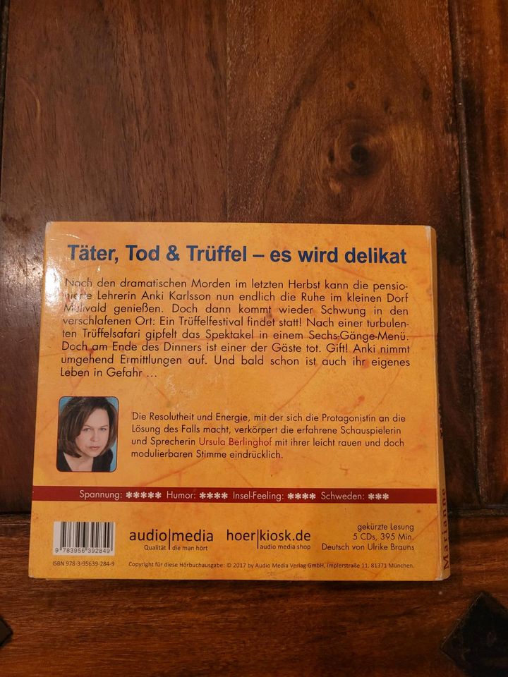 Mirianne Cedervall " Trüffel Tod" Hörbuch in Kiel