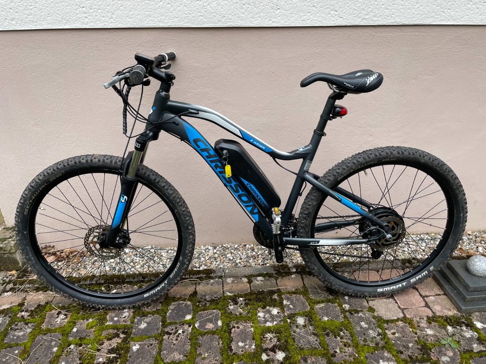 E- Bike Chrisson, 27,5 ", Alu, guter Zustand, erst 600 Km in Saarbrücken