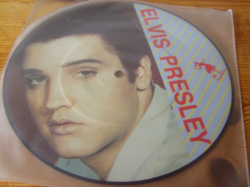 Elvis LP Vinyl kleine Schallplatten Picture kompletter Satz in Gundelsheim