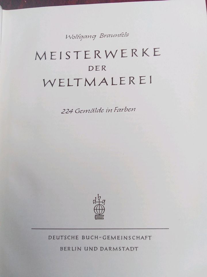 Meisterwerke der Weltmalerei, Wolfgang Braunfels in Roxel