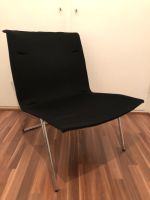 Wilkhahn Velas Lounge Sessel Chair schwarz chrom Düsseldorf - Flingern Nord Vorschau