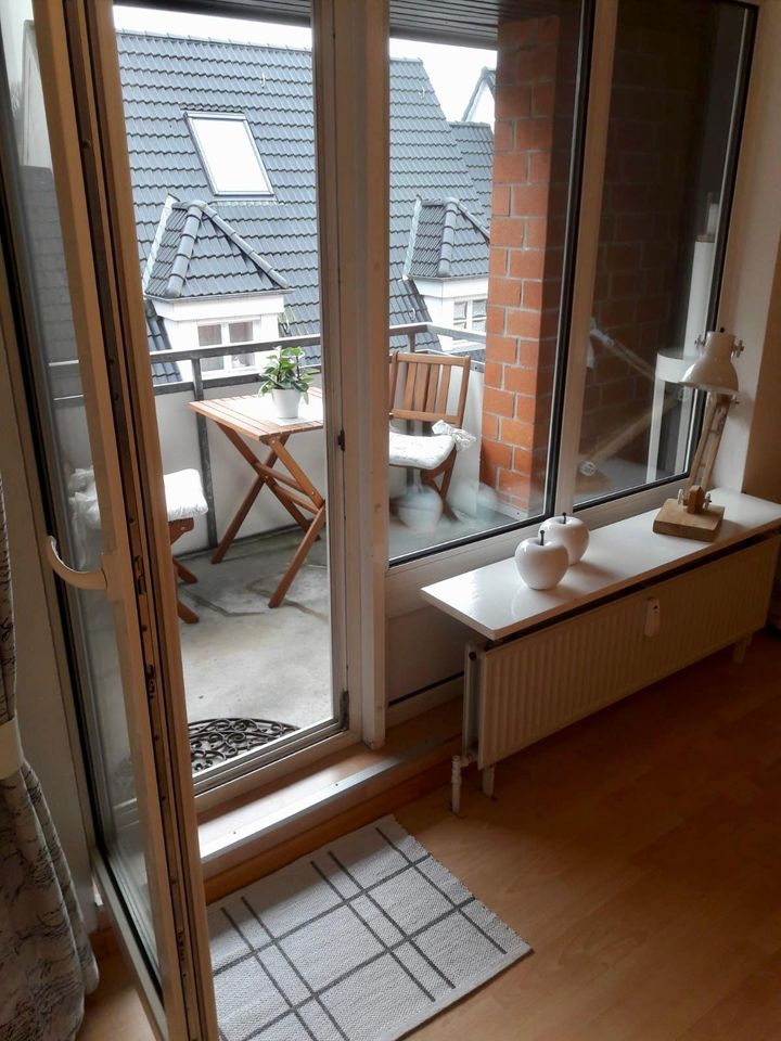 1-Zimmer-Wohnung mit sonnigem Balkon!Sehr zentral und ruhig! in Flensburg
