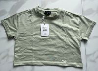 Cropped T-Shirt von TEVEO Farbe: Salbei Gr: XS Hessen - Wetzlar Vorschau