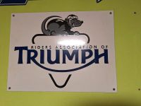 Triumph  Emailleschild Hessen - Reinhardshagen Vorschau