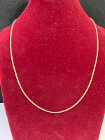 GOLD KETTE 14k 585 50,5cm L 0,17cm B 5,69g GG AU Berlin - Neukölln Vorschau