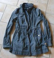 Parka Übergangsjacke H&M S 36 Anthrazit grau used look Brandenburg - Schildow Vorschau