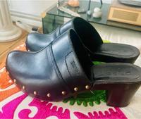 Leder Clogs 38 (fallen kleiner aus) Berlin - Treptow Vorschau