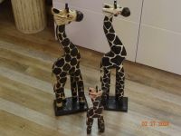 Giraffenfamilie aus Holz   ,3Stück Herzogtum Lauenburg - Lauenburg Vorschau