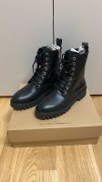 Tommy Hilfiger Schuhe Stiefel Damen Gr. 38 Schwarz Hessen - Bischofsheim Vorschau