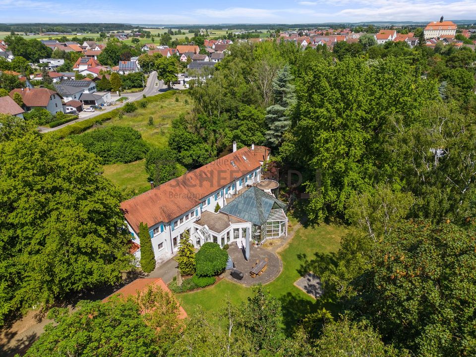 Einzigartige und energieeffiziente Villa! Eingebettet in ein herrliches Parkgrundstück in Laupheim