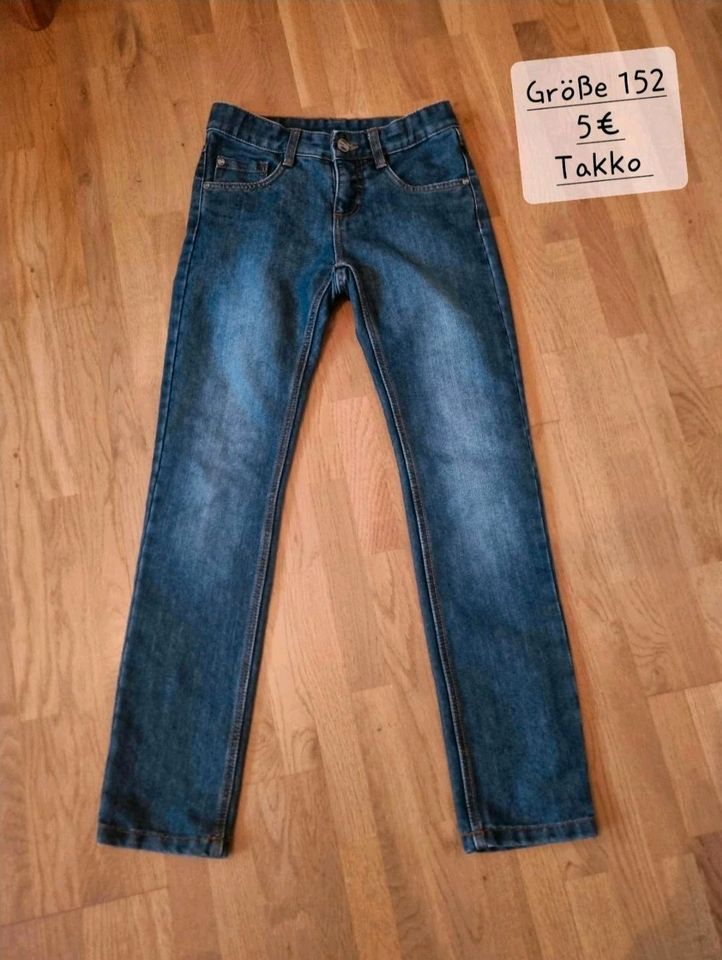 Jeans Hose jungen Größe 152 takko in Kreiensen