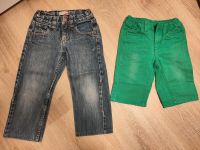 TOLL! Name It Culotte Jeans Gr 116 110 grün Shorts kurze 3/4 Hose Schleswig-Holstein - Erfde Vorschau