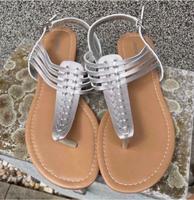 Sandalen Silber in Größe 41, neu Sachsen - Chemnitz Vorschau