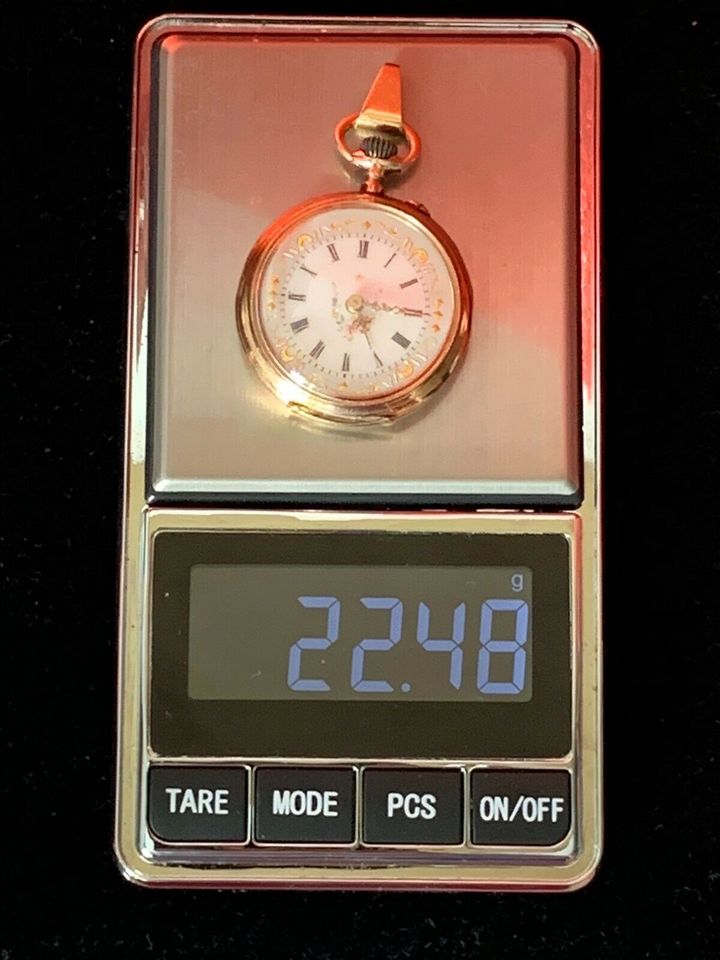 Taschenuhr aus 585 Gold SAMMLER 14K Pocket Watch Golduhr Rolex in Berlin