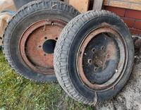 2 alte DDR Traktor oder Anhänger Räder - MTS Famulus THK Sachsen-Anhalt - Muldestausee Vorschau