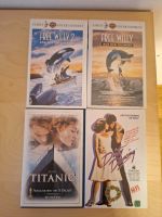 VHS Kassette SET TITANIC, FREE WILLY, FREE WILLY 2, DIRTY DANCING Bayern - Rednitzhembach Vorschau