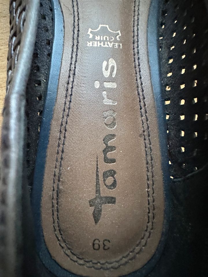 TAMARIS Ballerinas blau Gr. 39 in Düsseldorf