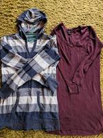 2x Long Pulloverkleid,Strickkleid lila,Flieder,Aubergine 38,40 Thüringen - Altenburg Vorschau