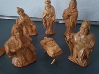 alte DDR Weihnachts Holz Krippenfiguren Erzgebirge Krippen Figur Sachsen - Schlema Vorschau