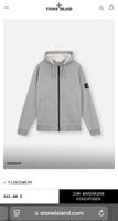 Stone Island Sweatjacke grau meliert Düsseldorf - Stadtmitte Vorschau