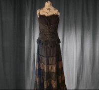 Italienisch Boutique Antille Elegance gothic Vintage kleid 48. L Nordrhein-Westfalen - Halver Vorschau