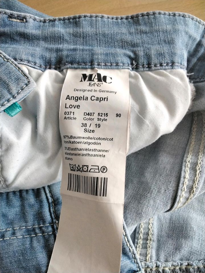 Caprijeans von Mac Gr. 38 in Crailsheim