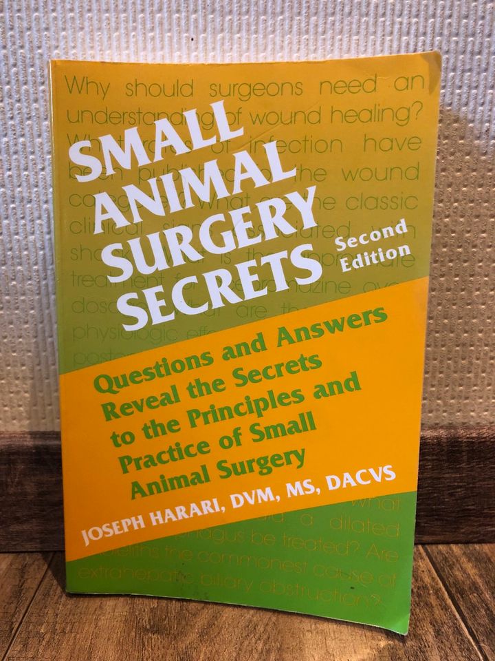 Small Animal Surgery Secrets 2th Edition in Bitburg