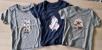 3 süße Tshirts Tiere Einhorn Faultier 104-110 Wandsbek - Hamburg Sasel Vorschau