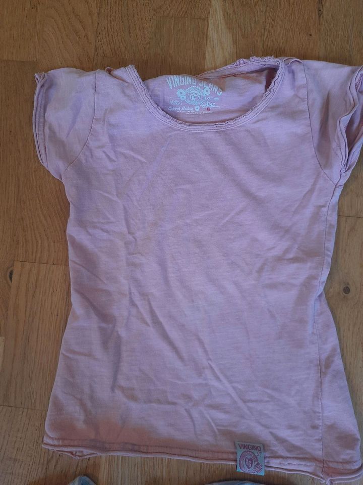 Tshirt Flamingo, Rollschuhe Pferd Gr. 116 in Hannover