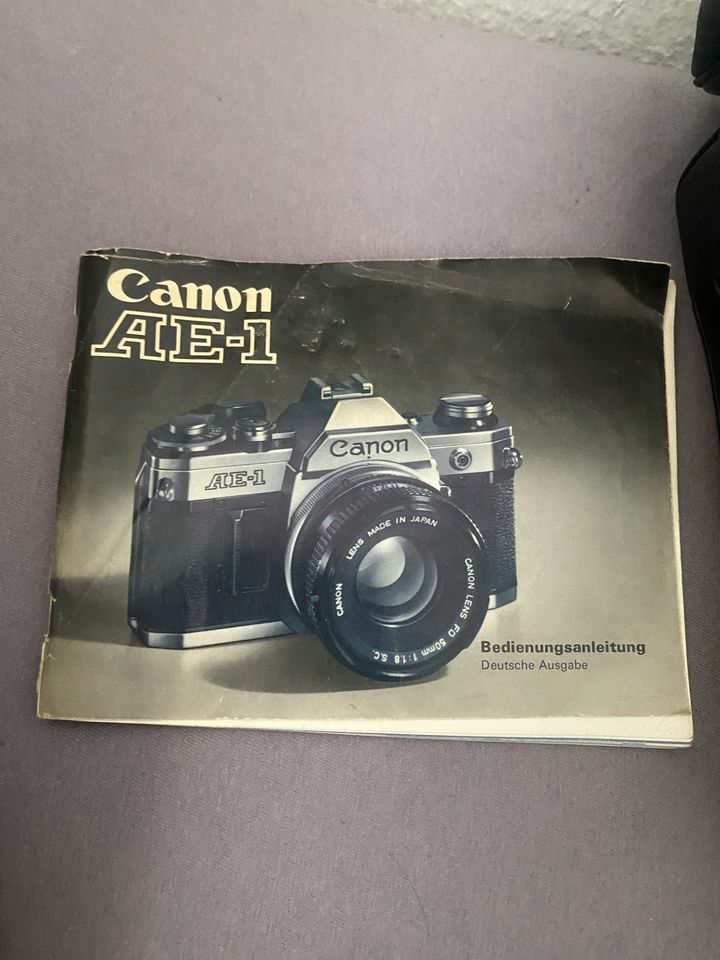 Canon AE-1 kamera in Hamburg