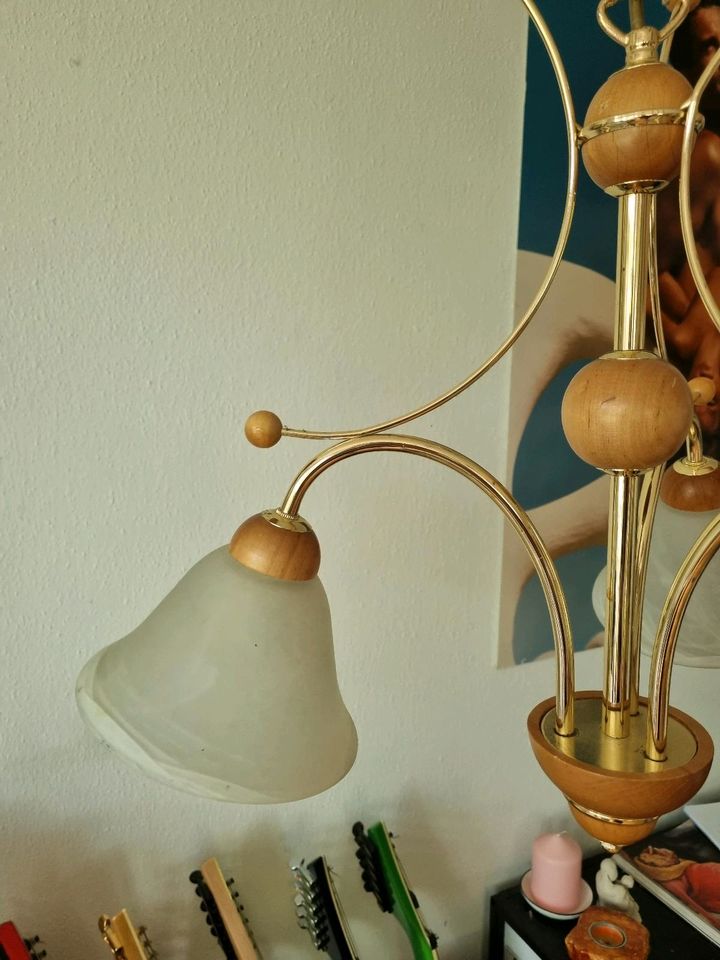 Leuchter vintage Deckenlampe Hängelampe Lampe Lüster in München
