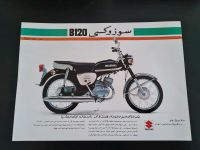 Suzuki B120 Prospekt original 1976 top Zustand selten Nordrhein-Westfalen - Schloß Holte-Stukenbrock Vorschau