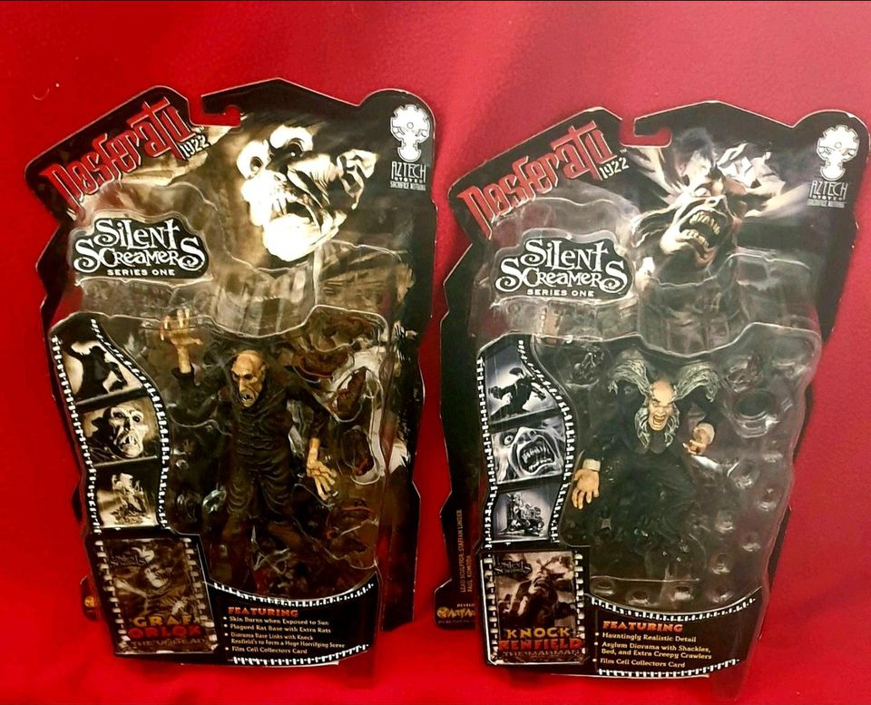 Silent Screamers Nosferatu Graf Orlok/Renfield Diorama no Neca in Essen Freisenbruch