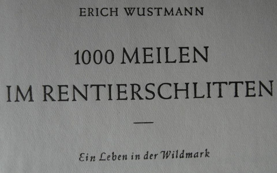 Erich Wustmann - Island, Lappland, Ekuador in Fürstenfeldbruck