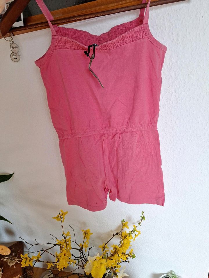 Jumpsuit kurz Mädchen 128 in Kranichfeld