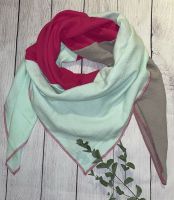 XXL Musselin Tuch Schal Halstuch Pink Mint Taupe hell Selfmade Nordrhein-Westfalen - Neuenkirchen Vorschau